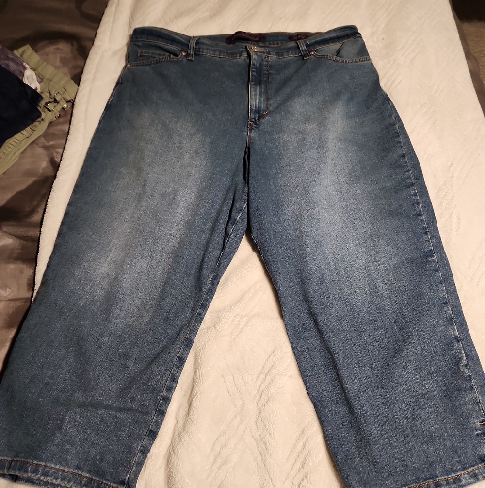 Gloria Vanderbilt Medium Blue Denim Jeans